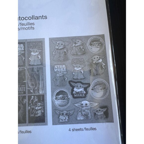 Grogu sticker pack (136 pcs) + bubble pop pencil case! Fun stationery - Picture 3 of 10